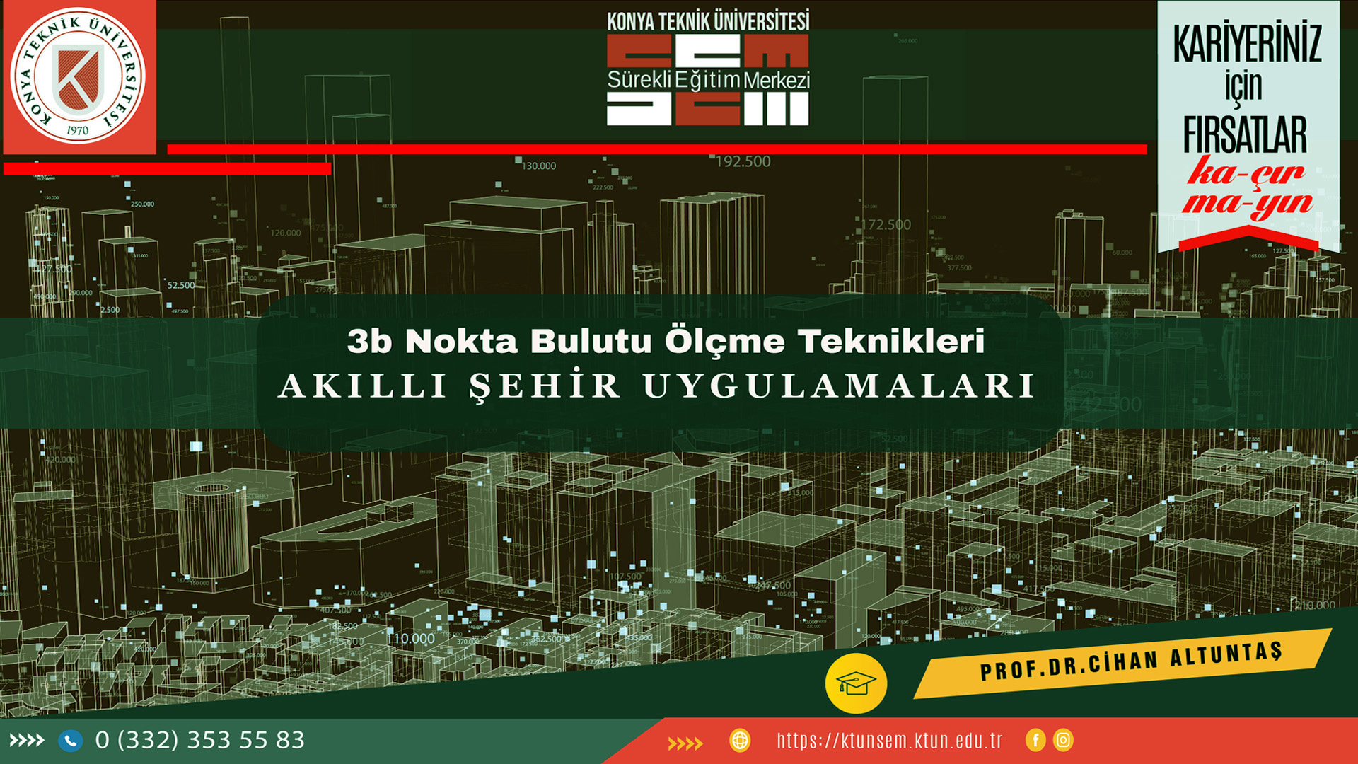 3B Nokta Bulutu Ölçme Teknikleri ve Akıllı Şehir Uygulamaları 